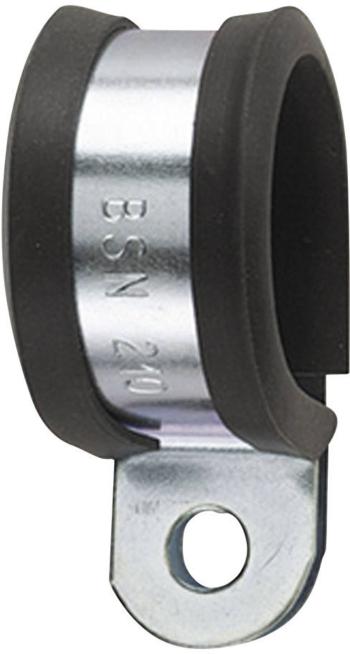 HellermannTyton AFCS25 montážna svorka skrutkovacia 166-50604 Priemer káblového zväzku (rozsah) 25 mm (max)  s ochranným