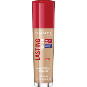 Rimmel Lasting Finish 25H tekutý make-up SPF 20 odtieň 160 Vanilla 30 ml