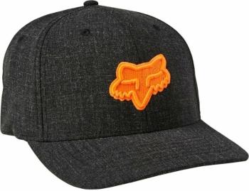 FOX Transposition Flexfit Hat Black/Orange L/XL Šiltovka