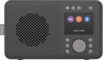 Pure Elan stolný rádio DAB+, FM AUX, Bluetooth, DAB+, UKW  funkcia alarmu čierna