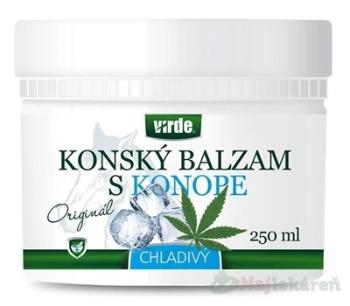 VIRDE KONSKÝ BALZAM S KONOPOU chladivý na úľavu od bolesti 250 ml