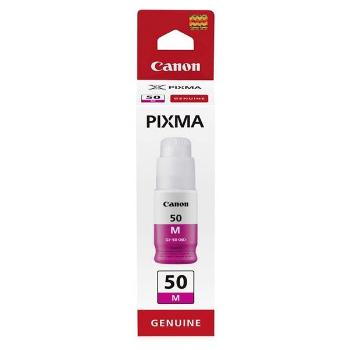 Canon originál ink GI-50 M, magenta, 7700str., 9ml, 3404C001, Canon PIXMA G5050,G6050,GM2050, purpurová