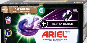 Ariel All-in-1 PODS Revita black, Gélové Kapsuly Na Pranie, 26 Praní