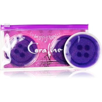 Makeup Revolution X Coraline Button Eye gélové vankúšiky na oči 2 ks