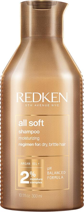 REDKEN All Soft Zjemňujúci šampón pre suché a krehké vlasy 300 ml