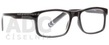 FGX Okuliare na čítanie Basic +3.5 D, Shiny black 1x1 ks