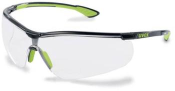 Uvex uvex sportstyle 9193265 ochranné okuliare vr. ochrany pred UV žiarením zelená, čierna DIN EN 166, DIN EN 170