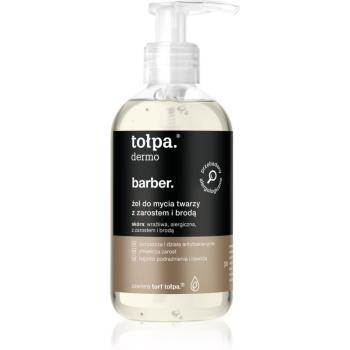 Tołpa Dermo Men Barber umývací gél na tvár a fúzy 150 ml