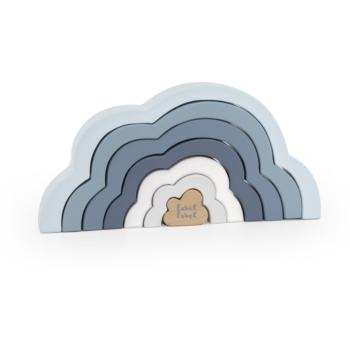 Label Label Rainbow Puzzle Cloud skladacia dúha Blue 1 ks