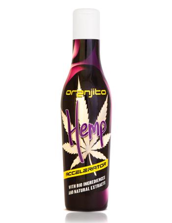 Oranjito Konopné opaľovacie mlieko do solária (Hemp Accelerator) 200 ml