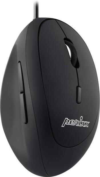Perixx Perimice-519 Wi-Fi myš USB optická čierna 6 null 1600 dpi ergonomická