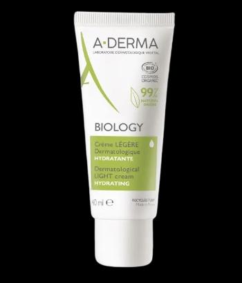 A-DERMA BIOLOGY Dermatologický Ľahký krém hydratačný 40 ml