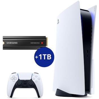 PlayStation 5 s rozšíreným úložiskom (+1 TB SSD) (PS719423997)