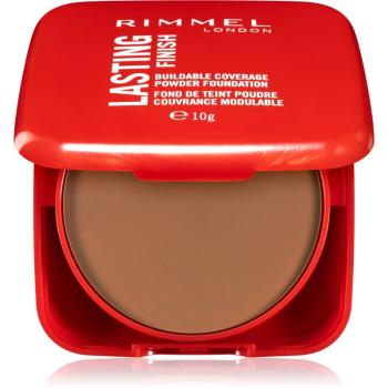 Rimmel Lasting Finish Buildable Coverage jemný kompaktný púder odtieň 012 Cinnamon 7 g