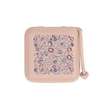 BIBS X LIBERTY krabička na cumlíky Blush