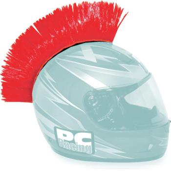 PC Racing Helmet Mohawk Red