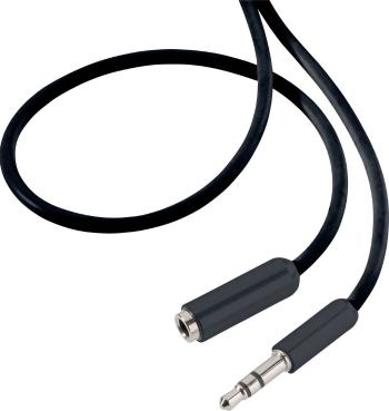 SpeaKa Professional SP-7870476 jack audio predlžovací kábel [1x jack zástrčka 3,5 mm - 1x jack zásuvka 3,5 mm] 0.50 m či