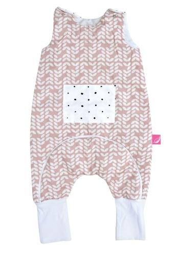 MOTHERHOOD Vak spací s nohavicami a vreckom Pink Classics 1-1,5r 2 tog