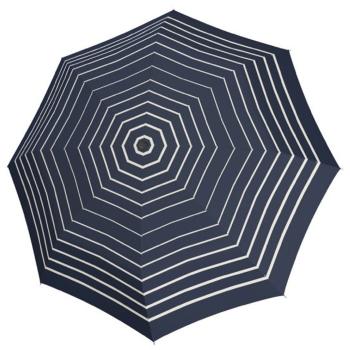 Doppler Dámský skládací deštník Fiber Mini Timeless 726465NE - modrá
