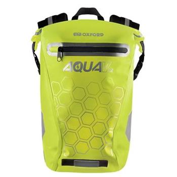 OXFORD Vodotesný batoh AQUA V12 (žltý fluo, objem 12 l) (M006-390)