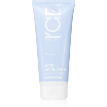 Natura Siberica ICE Professional Keep My Blonde regeneračná maska pre zosvetlené, melírované studené blond vlasy 200 ml