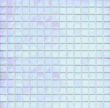 Sklenená mozaika Premium Mosaic bílá 33x33 cm lesk MOS20WHHM