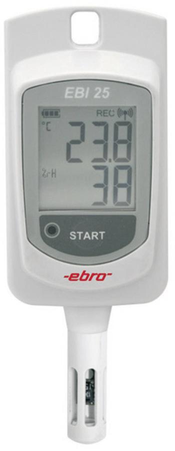ebro EBI 25-TH multifunkčný datalogger  Merné veličiny teplota, vlhkosť vzduchu -30 do 60 °C 0 do 100 % rF