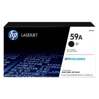 HP originál toner CF259A, black, 3000str., HP 59A, HP LaserJet Pro M404, M304, LaserJet Pro MFP M428, O