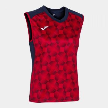 SUPERNOVA III SLEEVELESS SHIRT NAVY RED L