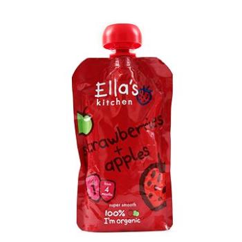 Ellas Kitchen BIO Jahoda a jablko (120 g) (5060107330368)
