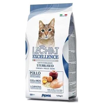 Monge Lechat Excellence Sterilized Chicken superprémiové krmivo 1,5 kg (8009470059817)