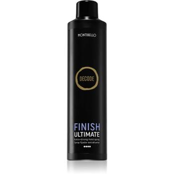 Montibello Decode Finish Ultimate Spray lak na vlasy s extra silnou fixáciou odolný vzdušnej vlhkosti 400 ml