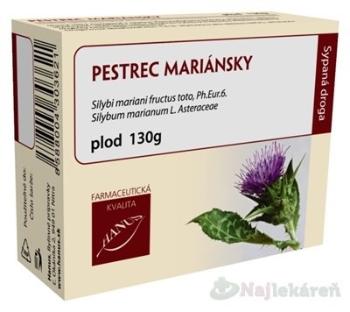 Hanus bylinné prípravky Pestrec mariánsky 130 g