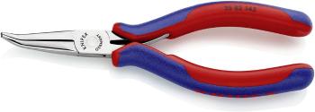 Knipex 35 82 145 pre elektroniku a jemnú mechaniku ploché ihlové kliešte 45 ° zahnuté 145 mm