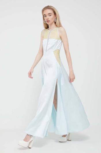 Šaty Blugirl Blumarine maxi, áčkový strih