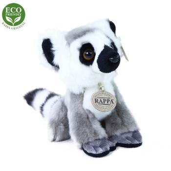 RAPPA PLYSOVY LEMUR SEDIACI 18 CM ECO-FRIENDLY