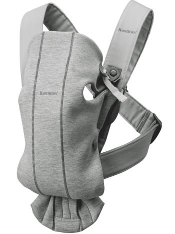 BABYBJÖRN Nosič Mini, Light Grey 3D Jersey