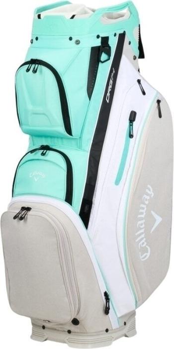 Callaway ORG 14 Aqua/White/Silver Heather Cart Bag