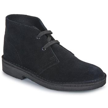 Clarks  DESERT BOOT O  Polokozačky Čierna