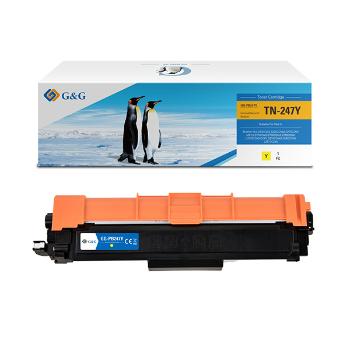 G&G kompatibil. toner s TN247Y, yellow, 2300str., NT-PB247Y, pre Brother DCP-L3510CDW, DCP-L3550CDW, HL-L3210CW,HL-L3270CDW, N