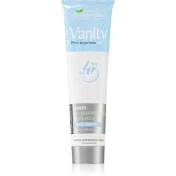 Bielenda Vanity Pro Express depilačný krém na ruky, podpazušie a triesla pre suchú pokožku Blue Agava 75 ml