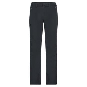 James & Nicholson Pánske elastické outdoorové nohavice JN585 - Čierna | M