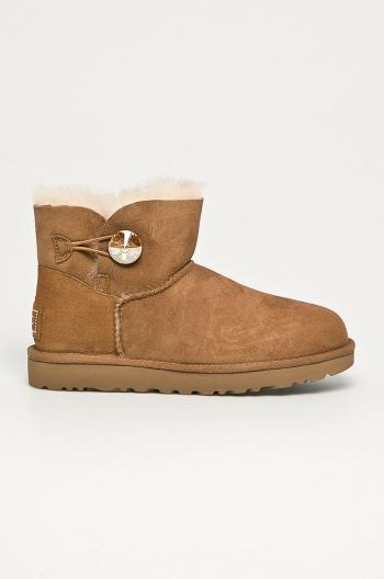 UGG - Semišové snehule Mini Bailey Button Blink