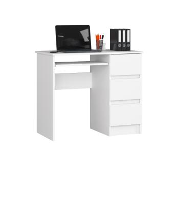 ArtAko Písací stolík CLIPS | A-6 Farba: Biela, Prevedenie: pravé