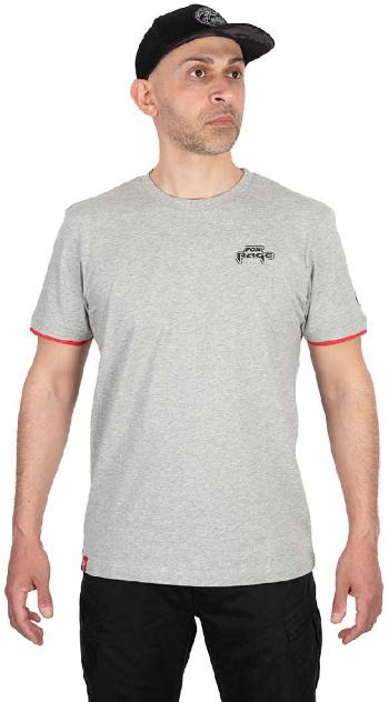 Fox rage tričko voyager tee light grey - xxl