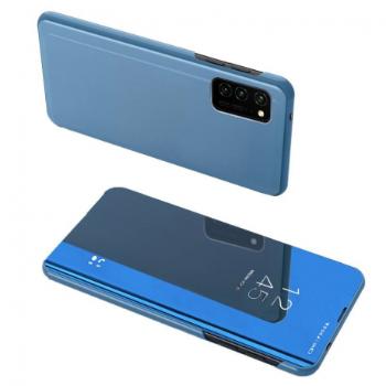 MG Clear View knižkové puzdro na Samsung Galaxy M51, modré