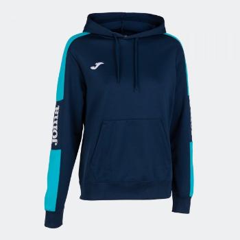 Joma Championship IV Hoodie Navy Fluor Turquoise