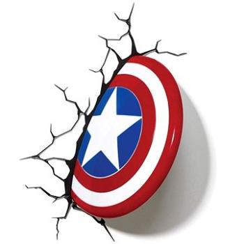 Captain America - Shield - lampa dekoratívna na stenu (0816733002187)