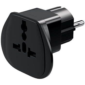 OEM UK->EU Power Adapter černý (94028)