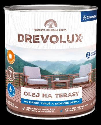 DREVOLUX - Olej na drevené terasy 2,5 L orech